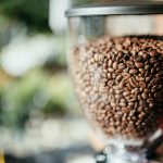 fragrant grain coffee machine outdoors